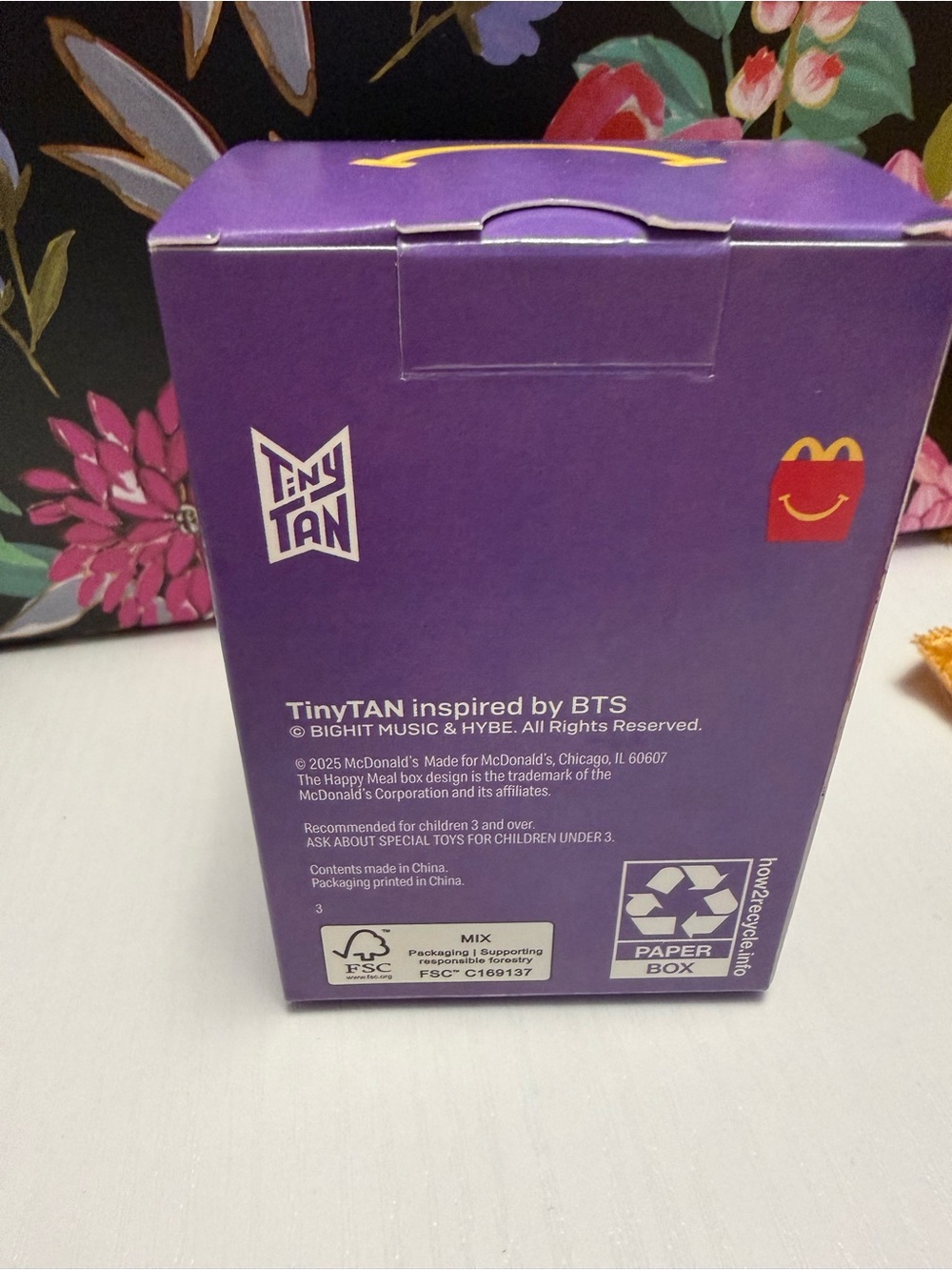TinyTAN BTS x McDonalds SUGA Figure
